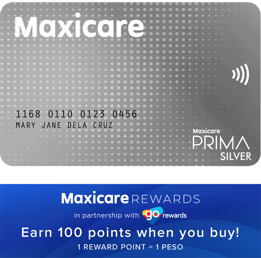 Maxicare PRIMA Silver - Unlimited lab tests, diagnostics and consultations for individuals 0 to 59 years old